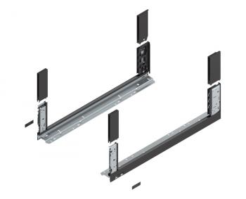 BLUM LEGRABOX káva  C (177 mm)  650 mm Terrafekete matt B+J 1.Kép