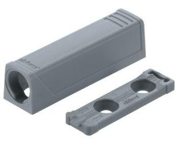 BLUM TIP-ON adapterlemez ajtókhozegyenes (20/17 mm) R7036 platinaszürke 1.Kép