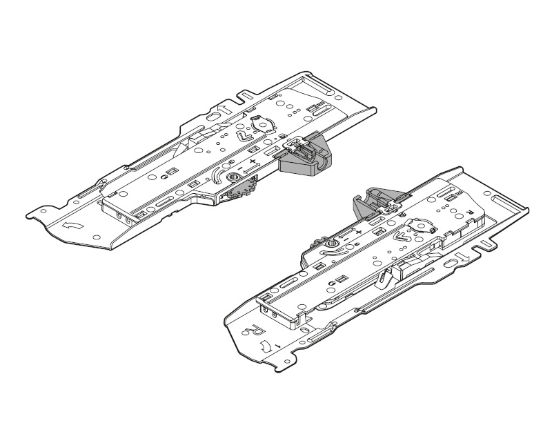 BLUM TIP-ON BLUMOTION-szett TANDEMBOX S1 270-34910-20kgB+J hoz S1