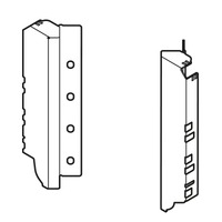 BLUM TANDEMBOX hátfal rögz. C SPACE CORNER R9006 világosszürke 1.Kép