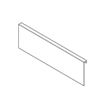 BLUM AMBIA-LINE Fa hátfal adapter a Fiók magasság KAcél Terrafekete matt LEGRABOX