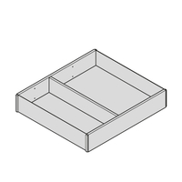 BLUM AMBIA-LINE Keret a LEGRABOX Fa Fiók NH=270 mm, Szélesség=242 mm T 1.Kép