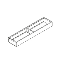 BLUM AMBIA-LINE Keret LEGRABOX Fiók,Acél NH=550 mm, szél.=100 mm Terrafekete Fiók,Acél