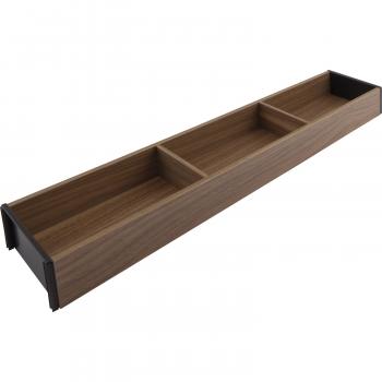 BLUM AMBIA-LINE Keret LEGRABOX  NH=600 mmszél.=100 mm Tenn.dió Fa Fiókhoz 1.Kép