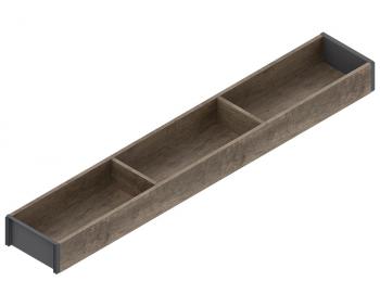BLUM AMBIA-LINE Keret LEGRABOX  NH=650 mmszél.=100 mm Nebr.tölgy Fa Fiókhoz 1.Kép