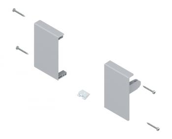 BLUM TANDEMBOX előlaprögz belső fiók, M B+J Világos szürke fiókhoz, M 1.Kép
