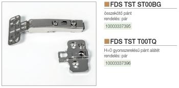 FDS FELNYÍLÓ VASALAT FDS TST ST00BG ÖSSZEKÖTŐ PÁNT NIKKEL 2.Kép