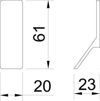BÚTORFOGANTYÚ 411/52 MATT FEKETE 2.Kép