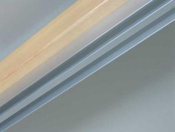 TOLÓAJTÓ ÜVEGHEZ 04 6303 209 052 FELSÖ SÍN 3000mm ALUMÍNIUM 1.Kép