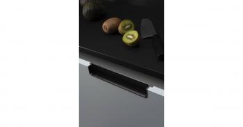 Fogantyú NEST 202 mm 212 mm zamak matt fekete 1.Kép