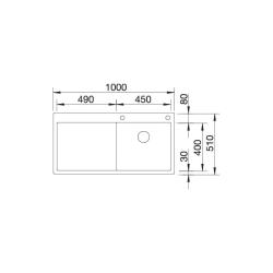MOSOGATÓ BLANCO CLARON 5S-IF balos tart. InFino 1 MEDENCE + CSEPEGTETŐ 2.Kép