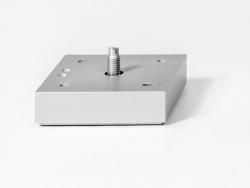 Műanyag Design láb H=20mm műanyag alu 1.Kép