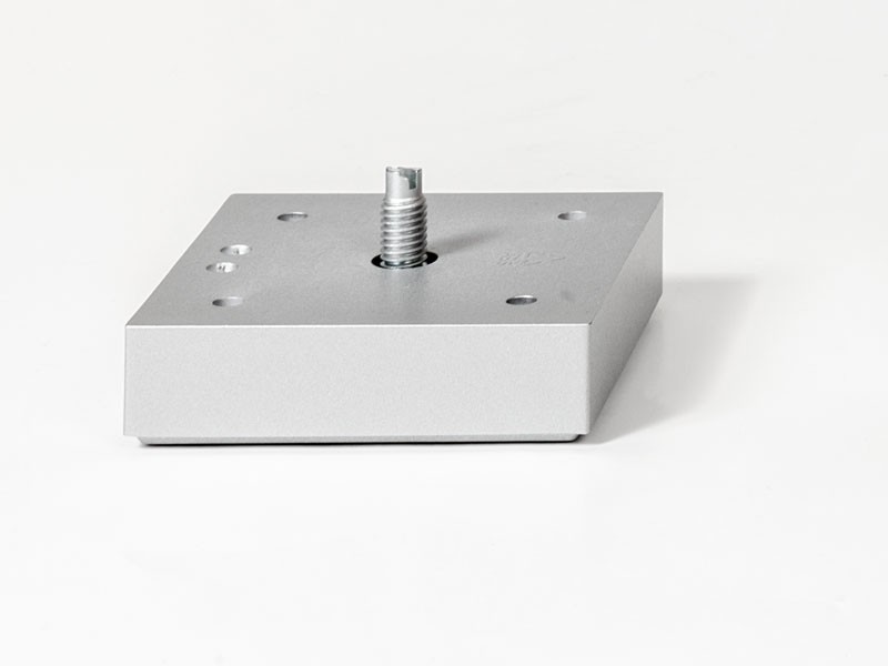 Műanyag Design láb H=20mm műanyag alu