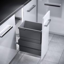 Hailo AS Cargo Synchro 300 30 Anthracite Frontkihúzású szemetes, 30L 1.Kép