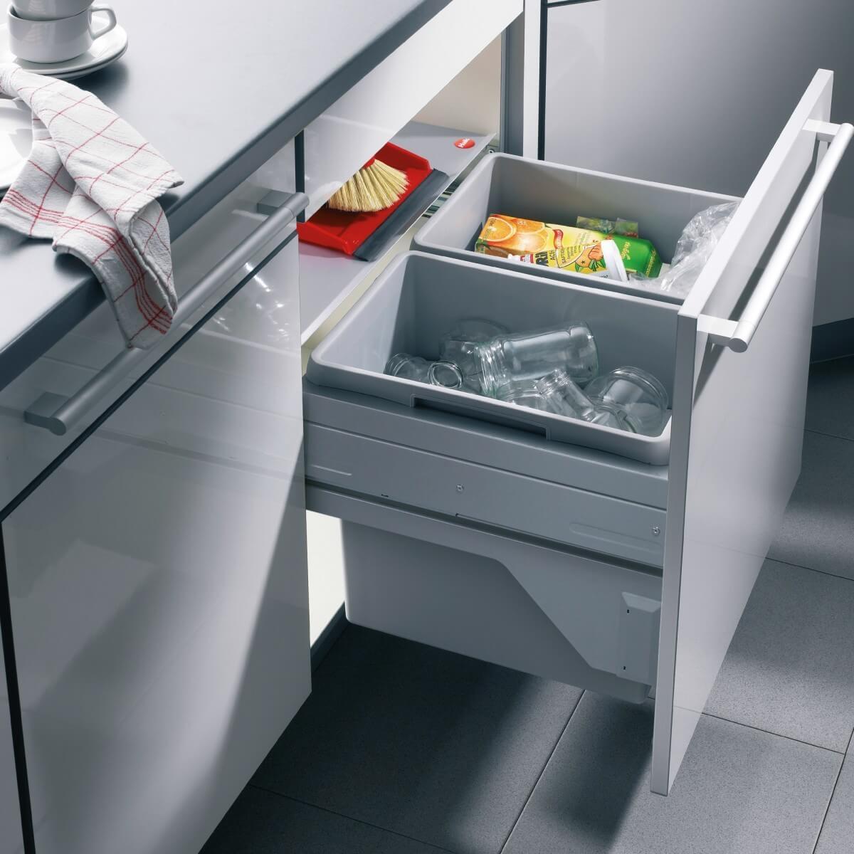 Hailo AS Euro Cargo S 600 30/30 Frontkihúzású szemetes, 60L