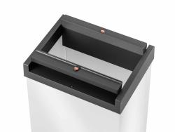 Hailo Big-Box Swing L fehér hulladéktároló, lengőfedeles 2.Kép