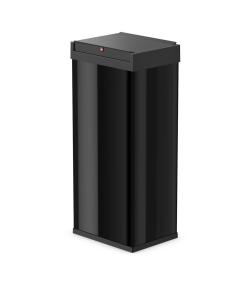 Hailo Big-Box Swing XL szemetes fekete hulladéktároló, lengőfedeles 1.Kép