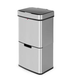 HAILO Öko Vario XL anti -fingerprint szenzoros szelektív hulladéktároló 1.Kép