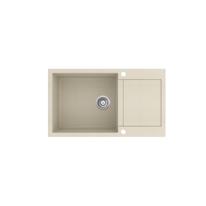 EVIDO Cubo XL 6S compact gránit mosogató 860x500 bézs