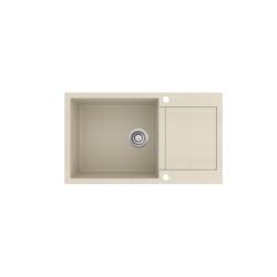 EVIDO Cubo XL 6S compact gránit mosogató 860x500 bézs 1.Kép