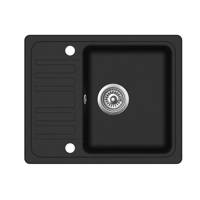 EVIDO Home 45S compact gránit mosogató 575x460 antracit