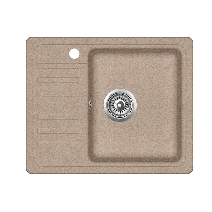 EVIDO Home 45S compact gránit mosogató 575x460 avena
