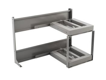 BELSŐ FÉMRÁCS FLYBST452  SAROKSZEKRÉNYBE 830x545x470mm ANTRACIT 1.Kép