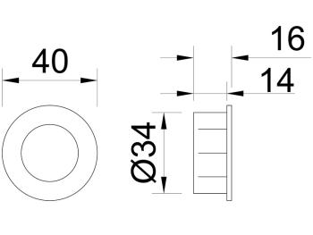 BÚTORFOGANTYÚ 2159-40 ZN21 NIKKEL 2.Kép