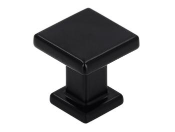 BÚTORFOGANTYÚ 20 mm MATT FEKETE 1.Kép