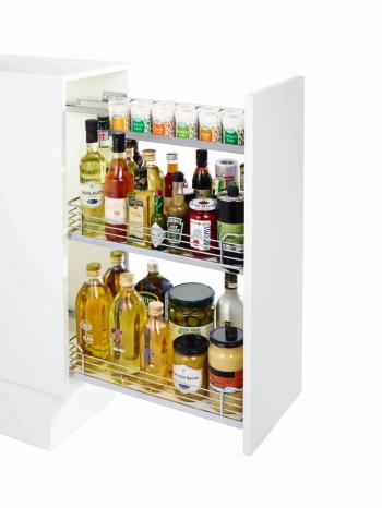 Kesseböhmer Comfort II. Keretmag. 630mm jobbos 90 fok frontrögz. Silver 3.Kép