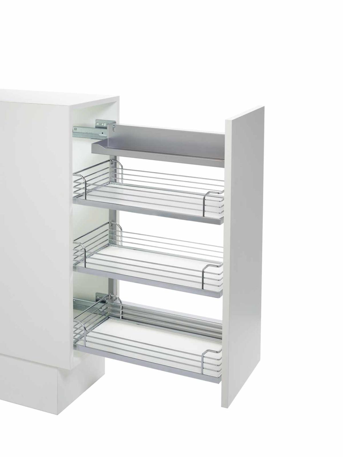 Kesseböhmer Comfort II. Keretmag. 630mm jobbos 90 fok frontrögz. Silver