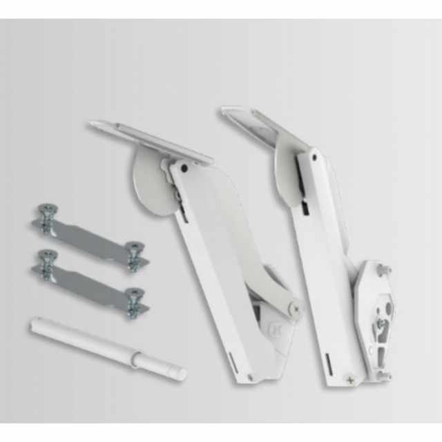 Kesseböhmer FREEspace pto D típusú felnyíló vasalat nickel/anthracite