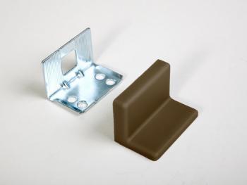 145.0099.02 FÜGGESZTŐ 56x34x37mm BARNA  FÉM-MŰANYAG 1.Kép