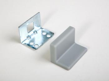 145.0099.9006 FÜGGESZTŐ 56x34x37mm SZÜRK  FÉM-MŰANYAG 1.Kép