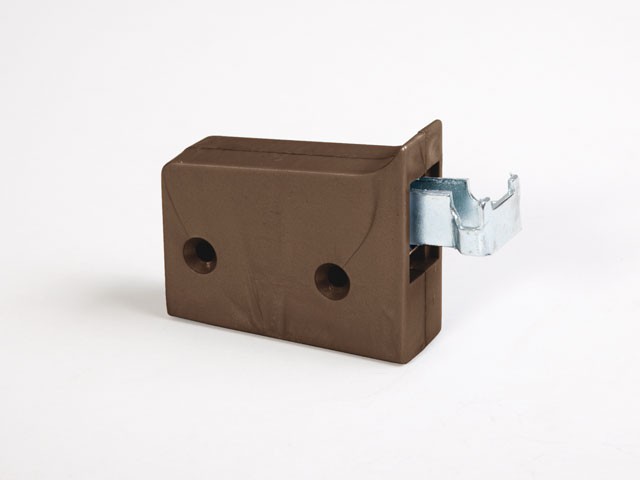 148.0000.02 FÜGGESZTŐ 76x50x19mm BARNA FÉM-MŰANYAG