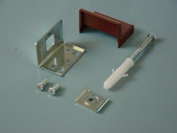345-ÖS VASALAT TIPLIVEL  (Lama vasalat) BARNA 52×35×32 mm FÉM-MÜANYAG 1.Kép