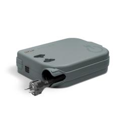 ROLEE M Grafitszürke (4 m kábel) 2 db USB, 2 db földeletlen aljzat 3.Kép