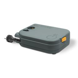 ROLEE L Grafitszürke (3,5 m kábel) 2 db USB, 1 db földelt, 1 db földeletlen aljzat 2.Kép