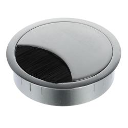 ASA Plastici Round 80, kábelátvezető, 80 mm, H22, rozsdamentes acél utánzat 1.Kép