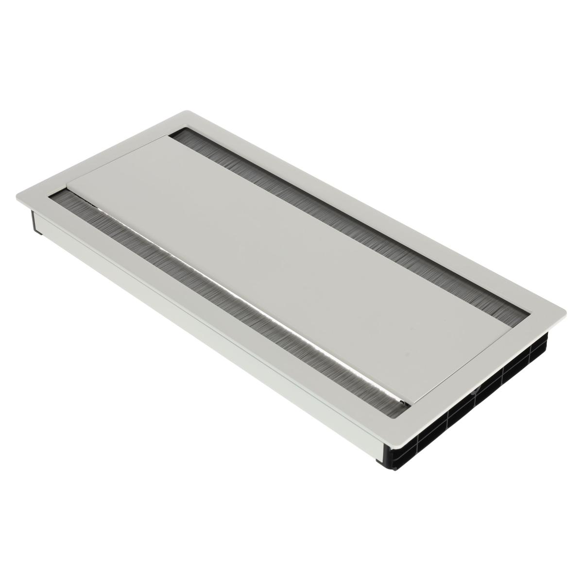 ASA Plastici Exit Dual 2.0 alumínium káb elátvezető 316x148 mm, H15, fehér