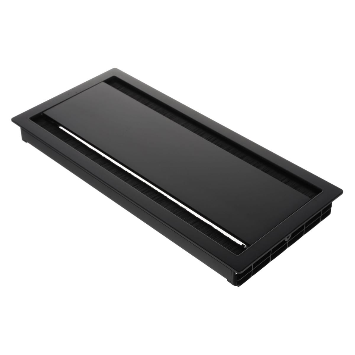 ASA Plastici Exit Dual 2.0 alumínium káb elátvezető 316x148 mm, H15, fekete