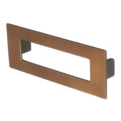Citterio Giulio XH50 fogantyú, 128 mm, s zálcsiszolt sötét bronz 1.Kép