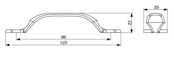 Citterio Giulio XR32 fogantyú, 96 mm, na túr bronz 2.Kép