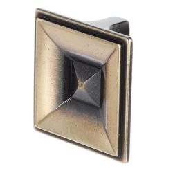 Citterio Giulio XR26 gombfogantyú, nagy, 32 mm, polírozott szálcsiszolt bronz 1.Kép