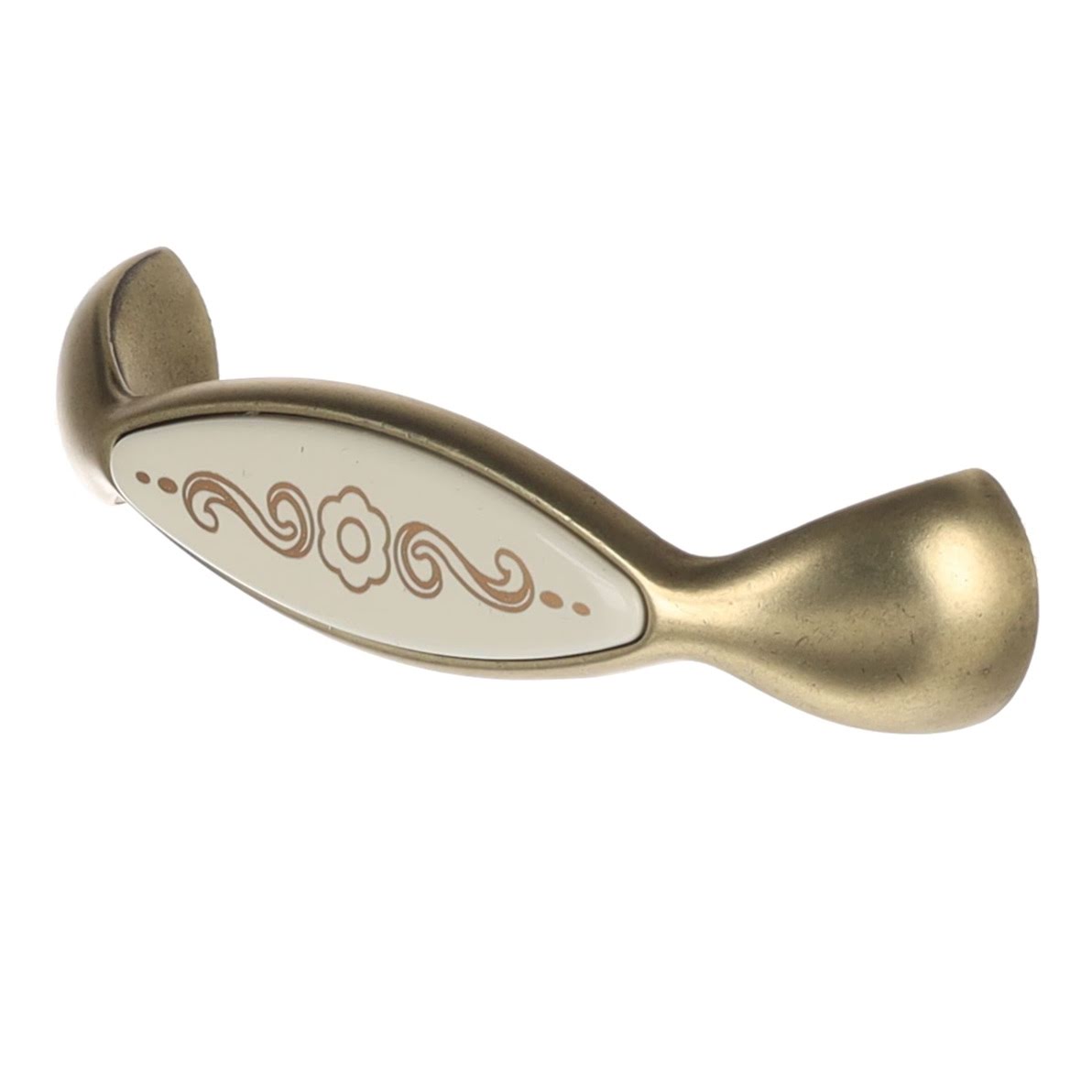 Citterio Giulio XR28 fogantyú, 96 mm, ma tt bronz / porcelán