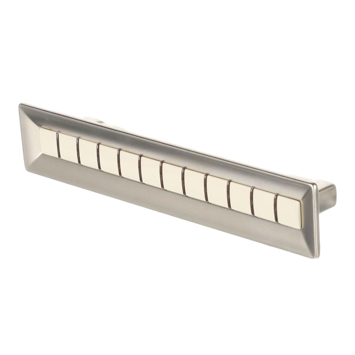 Citterio Giulio XR29 fogantyú, 128 mm, m att nikkel / porcelán