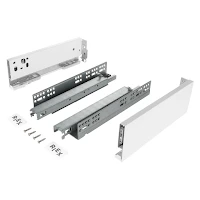 RiexTrack kettős oldalfalú fióksín, 89/2 70 mm, fehér 1.Kép