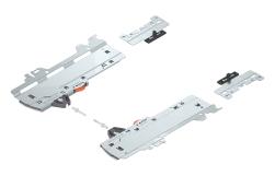BLUM Szett (TIP-ON BLUMOTION egység MERIVOBOX  Típus S0 349 mm  Kihúzó jobb+bal Fehér 1.Kép
