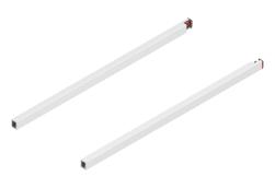 BLUM MERIVOBOX hossz korl, NH=270 mm, j obb+bal Selyemfehér matt 1.Kép