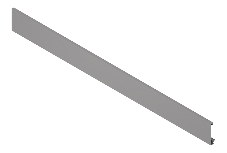 BLUM előlap belső fiókhoz, KSZ=1200 mm, a MERIVOBOX indiumszürke matt